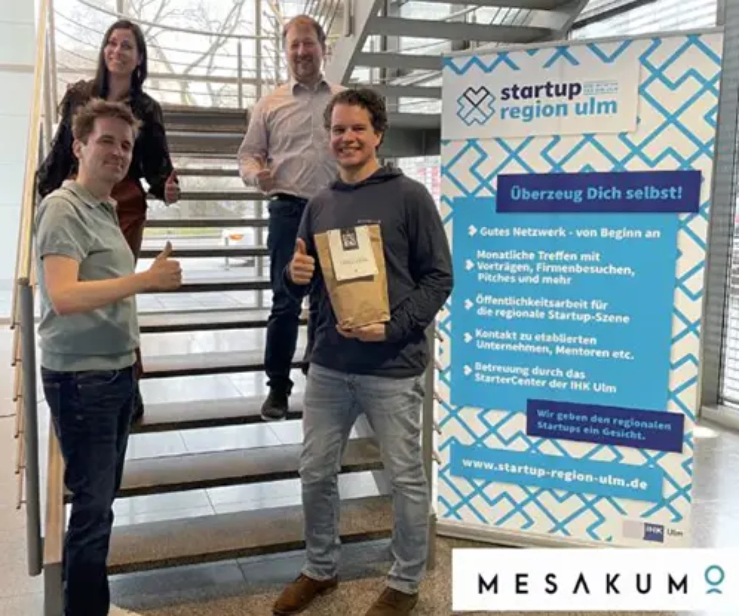 Coolstes Startup der Startup-Region Ulm 2021