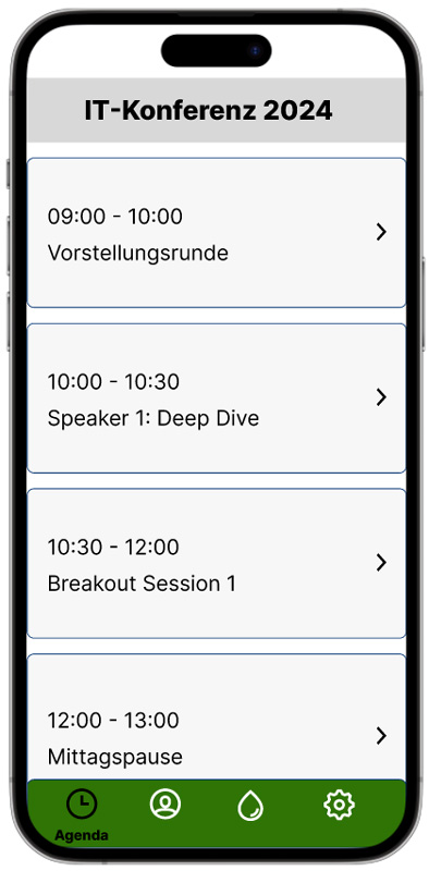 Use Case Eventmanagement-App