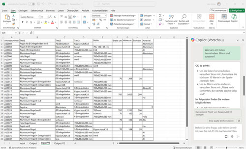 Excel-Assistenz Beitragsbild