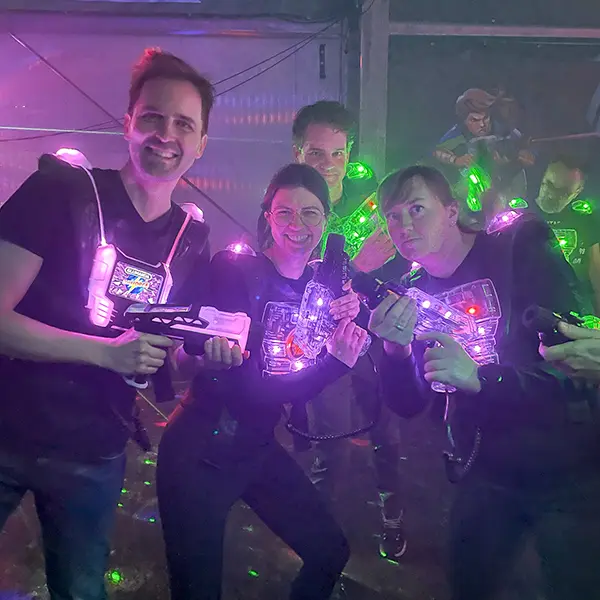 mesakumo spielt Lasertag