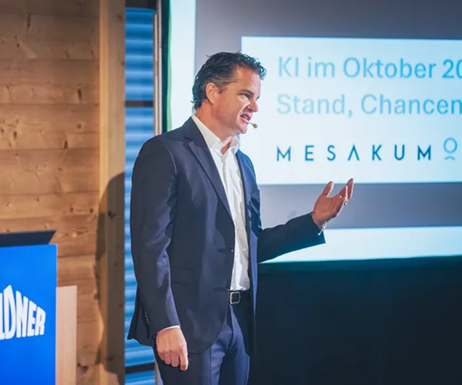 Fabian Kracht beim Waldner Labour Fachsymposium